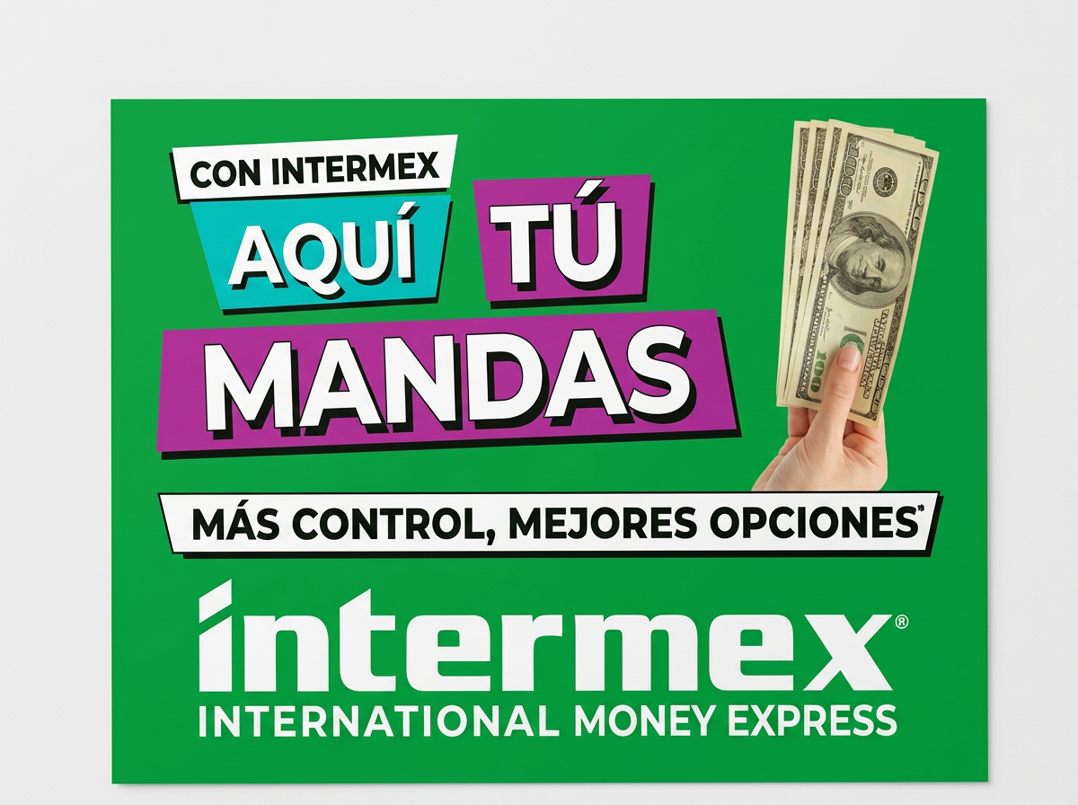 Con Intermex aquí tú mandas — más control, mejores opciones