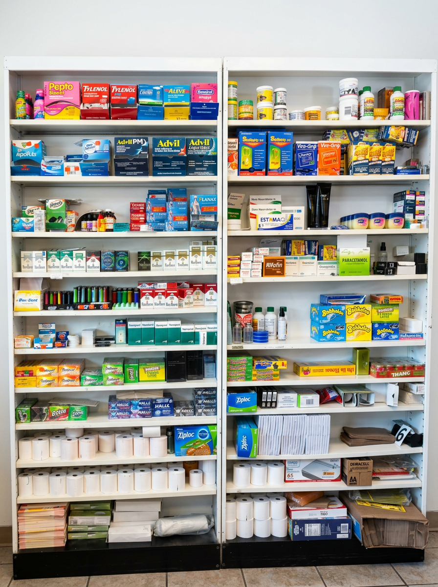 Farmacia y artículos de conveniencia