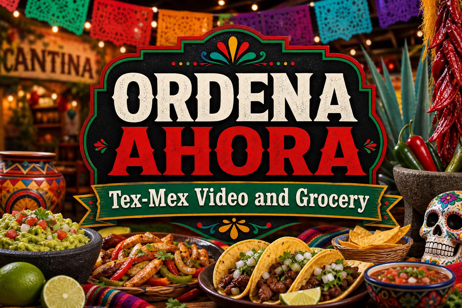 Ordena ahora — Tex-Mex Video and Grocery
